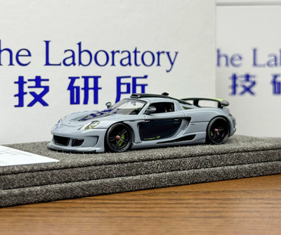 TG 1:64 Laboratory Gray Gemballa Mirage GT Sports Model Diecast Resin Car New