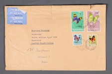MayfairStamps Tanzania 1973 Butterfly Combo to St. Ottilien Germany Air Mail Cov