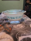 471 White Butterprint pyrex