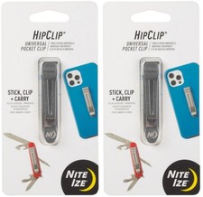Nite Ize HipClip Universal Pocket Clip, Silve...