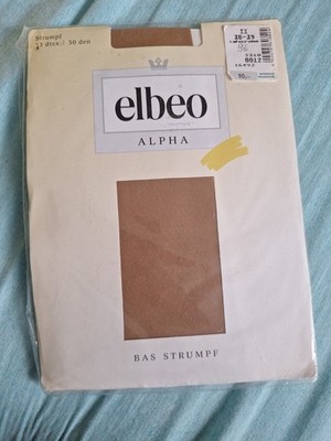 Elbeo BAS STRUMPF Alpha 30 den II 38-39 cafecreme