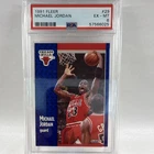 Fleer 1991 Michael Jordan #29 PSA 6 Chicago Bulls Basketball Card