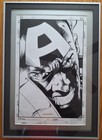 Captain America #41 ORIGINAL COVER ART - Dan Jurgens & Bob Layton - LEGENDARY! — photo 1