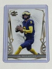 2023 Leaf Trinity Mega Box - J.J. McCarthy #27 (RC)