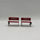 Coca-Cola Town Square Accessories 1996 Vintage Park Bench Item 64319
