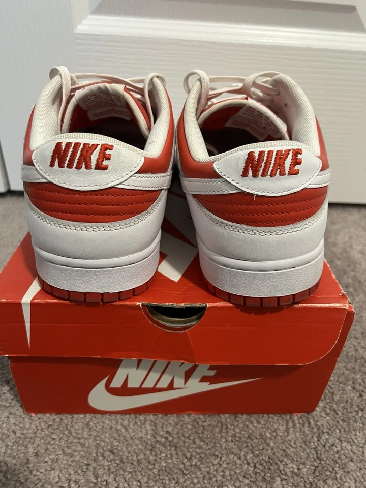 Nike Dunk Low Retro Championship Rojo Talla 12 Rojo Universitario Blanco DD1391-600 Foto 4 de 4
