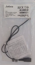 Jabra  8800-00-01 Direct Connect Cord Quick Disconnect to RJ-9 - Straight Cord