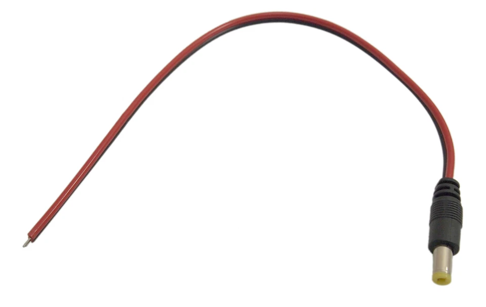 20pcs Male + 20pcs Female Power DC Jack Cable Connector with Lead End Pigtail  - Image 4 of 4