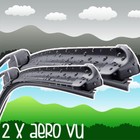 Vauxhall Vivaro 2.5 24/21" Aero VU Front Retro Wiper Blades Windscreen Flat