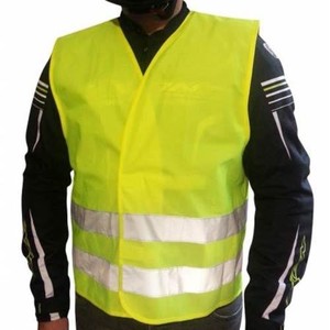 Détails Sur Gilet Jaune Pour Auto Moto Manifestations Haute Visibilité Ixon Safer Jaune Fluo
