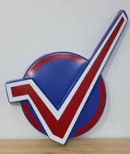 MORE Petrolium Products Checkmark Sign Petroliana 28" X 20"
