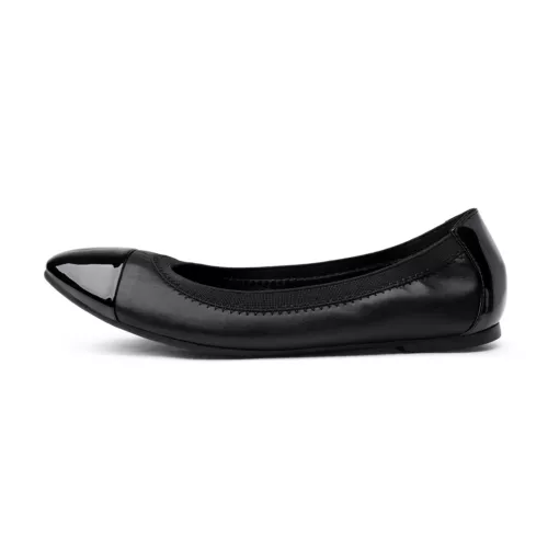 Women Classic Round Toe Ballet Flat Comfort Work Slip On Office Flat Shoes - Picture 4 of 43