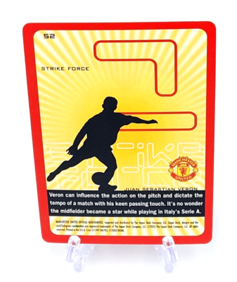 2003 Upper Deck Manchester United Strike Force - Juan Sebastian