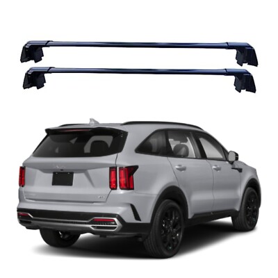 Roof Rack Cross Bars Fit 2021-2025 KIA Sorento Side Rails cargo - Main Image