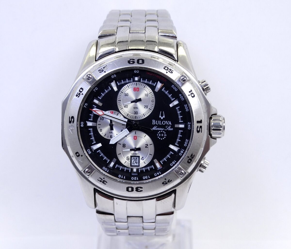BULOVA 96G55 MARINE STAR Chronograph C899191 Stainless Steel BULOVA 96G55 MARINE STAR Chronograph C899191 Stainless Steel