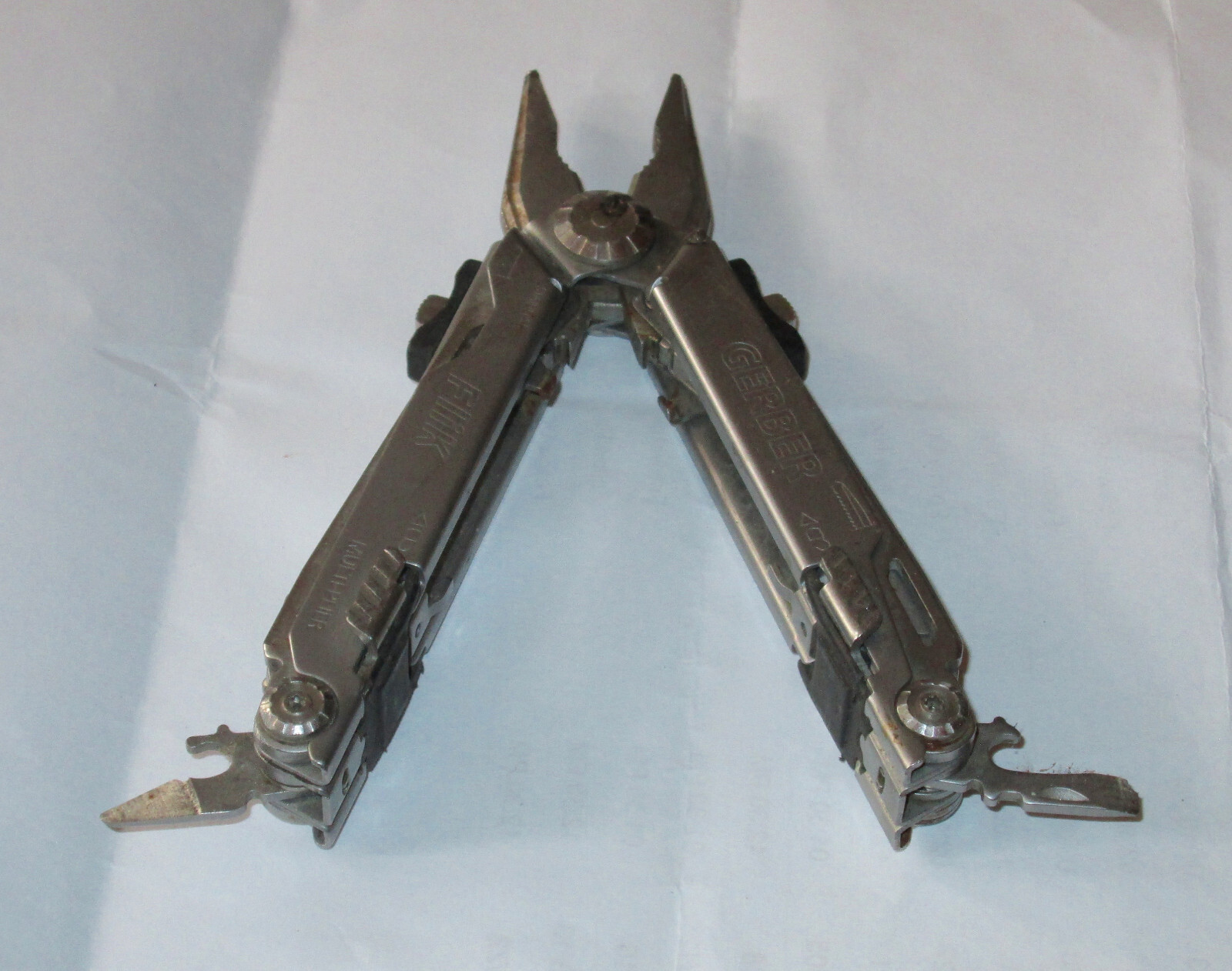 Gerber Flik Multi Tool MultiPlier Stainless Steel Silver finish eBay