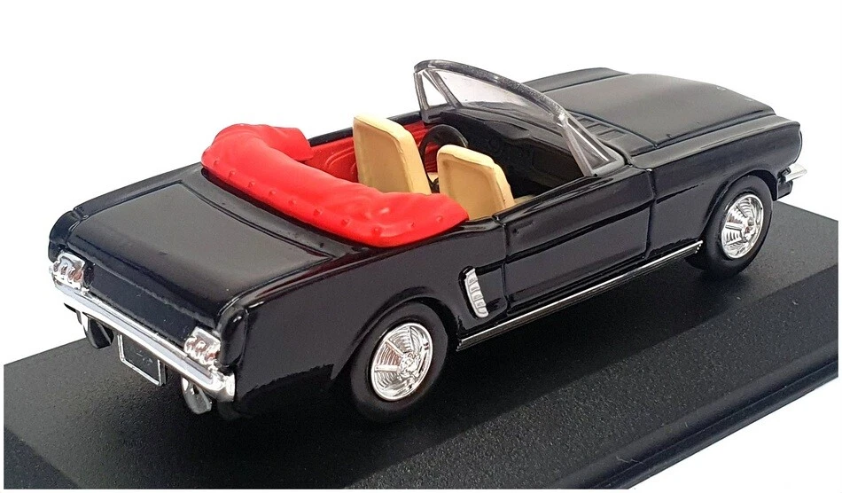 NewRay 1/43 Scale Diecast FM-48387 - Ford Mustang - Black - Image 2 of 4