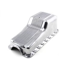 Ford Sb 289 302 Windsor 1965-87 Front Sump Polished Aluminum Oil Pan