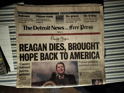 The Detroit News and Free Press Sunday June 6 2004
