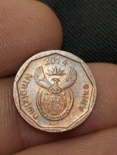 2014 South Africa Ndebele Legend iSewula Afrika Ten 10 Cents Kayihan coins T38