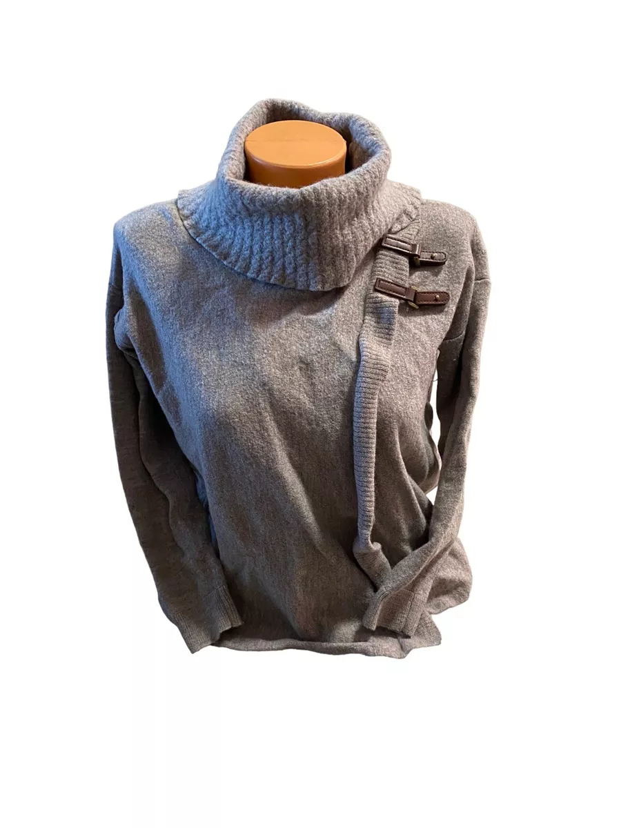 Cowl neck top cape sweater