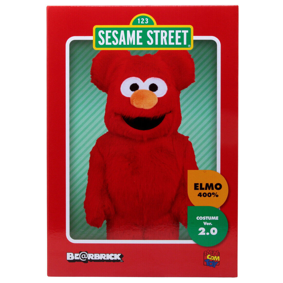 倉庫一掃特別価格 BE@RBRICK ELMO Costume Ver.2.0 400％ elmo | www