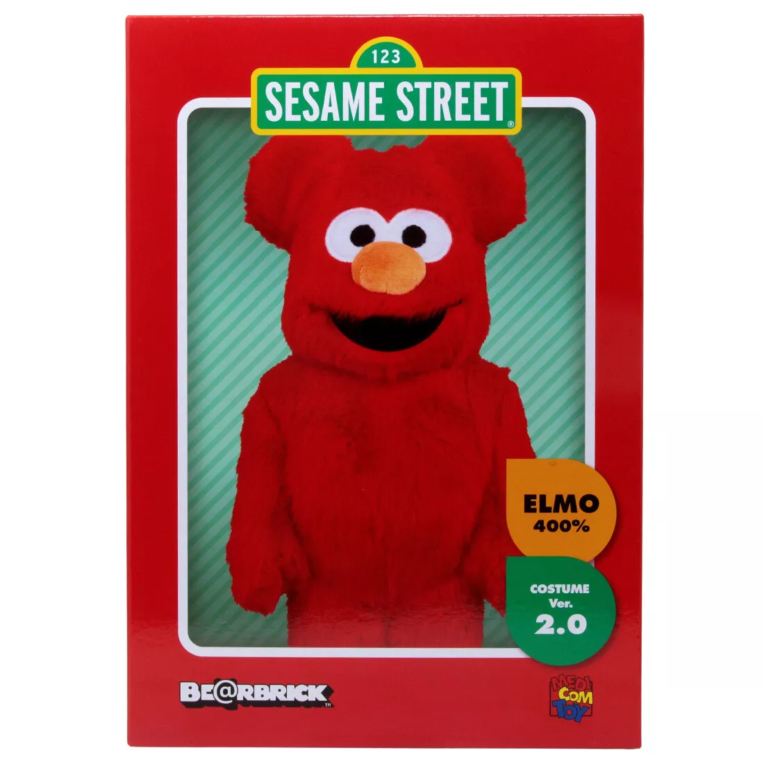 直販超高品質 ベアブリック BE@RBRICK ELMO Costume Ver.2.0エルモ