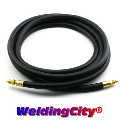 #ad WeldingCity® Power Cable Gas Hose 57Y03R Rubber 25 ft TIG Welding Torch 9 17 $49.99