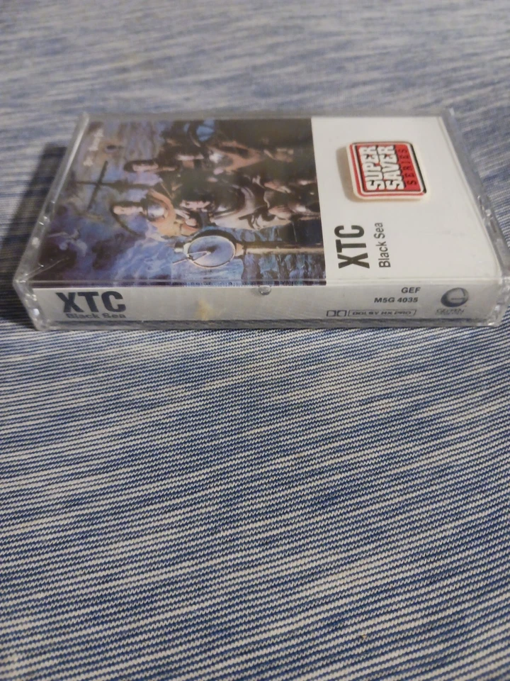 XTC Black Sea 1985 REISSUE Cassette Tape Virgin Records **NEW** - Image 3 of 3