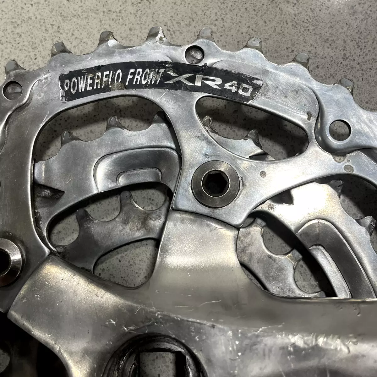 SR Suntour Bike Crankset 42 32 22 175 Right Crank Arm Powerflo