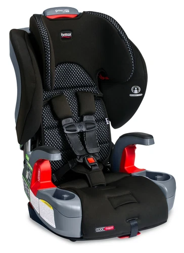Britax Grow With You ClickTight Booster Car Seat - Cool Flow Grey - Picture 4 of 11
