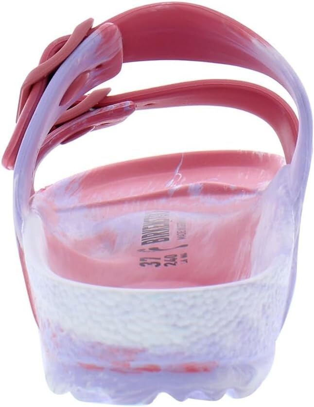 Birkenstock Women's Arizona EVA Multi Melon/Purple Slide Sandals Size 6 N 37 EU image 6
