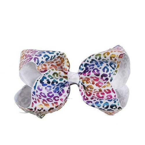 Mermaid Bow-Pattern Bow-Girl's Hair Bow-Cheer Party Dance-Like JoJo Bows - Picture 42 of 48