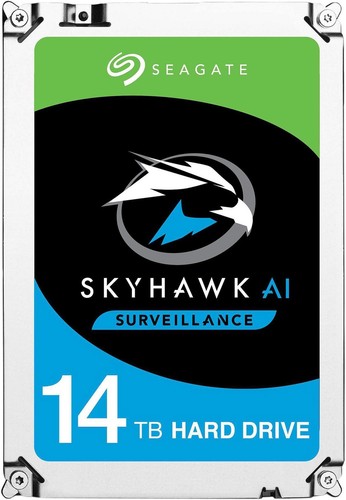 New Seagate SkyHawk AI 14TB 3.5" SATA 7200rpm Hard Disk Drive HDD ST14000VE0008 - Afbeelding 2 van 4