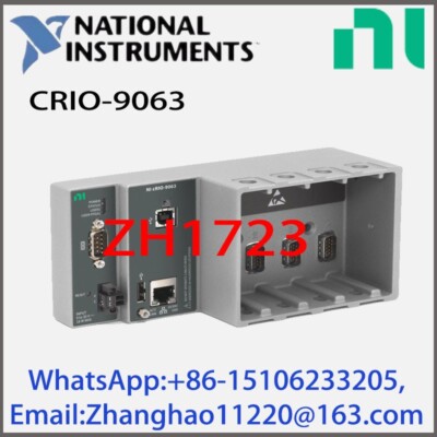 NI cRIO-9063 783830-01 667 MHz Dual-Core Controller and Artix-7 FPGA Module