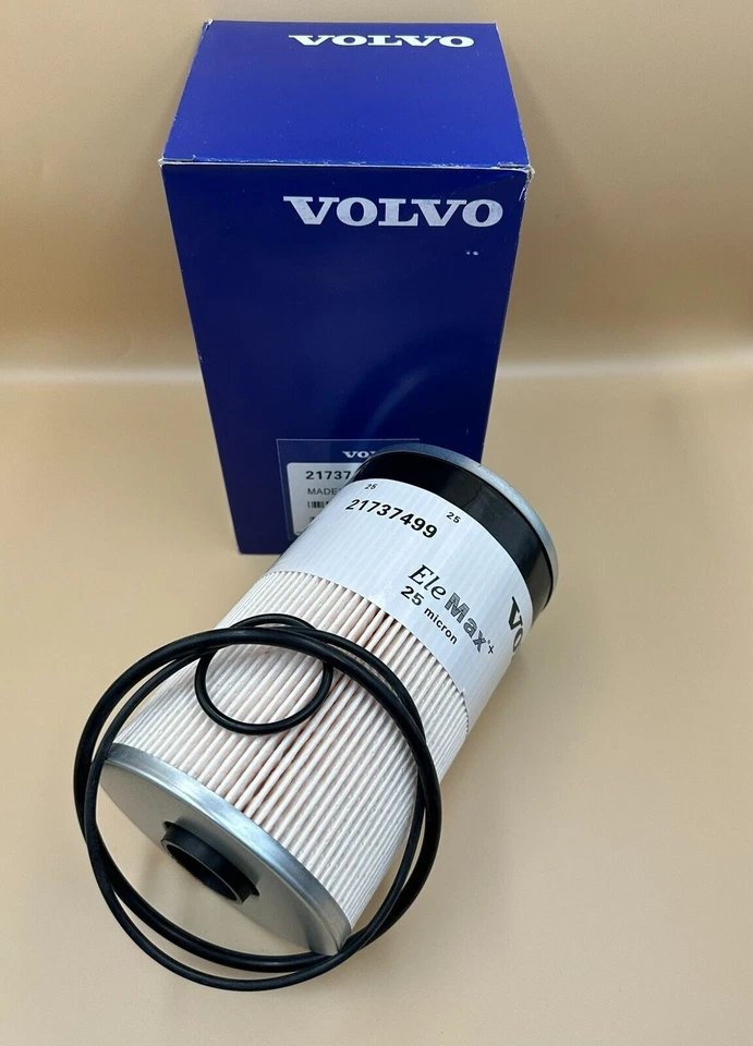 21737499 Filtro de combustible Volvo 25 micras reemplaza 85105380, 85105556 Kenworth Foto 4 de 4