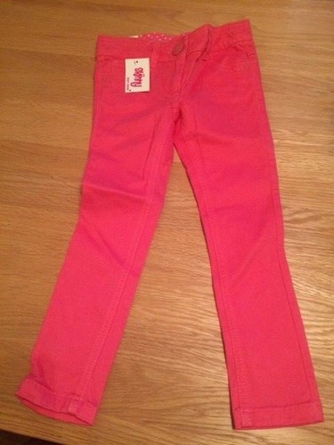 New Next Girls Pink Skinny Jeans - Size 