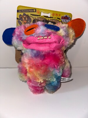 NEW 2024 FUGGLER FUNNY UGLY MONSTER DOG TOY RAINBOW GRIN GRIN RARE!! ALMOST GONE