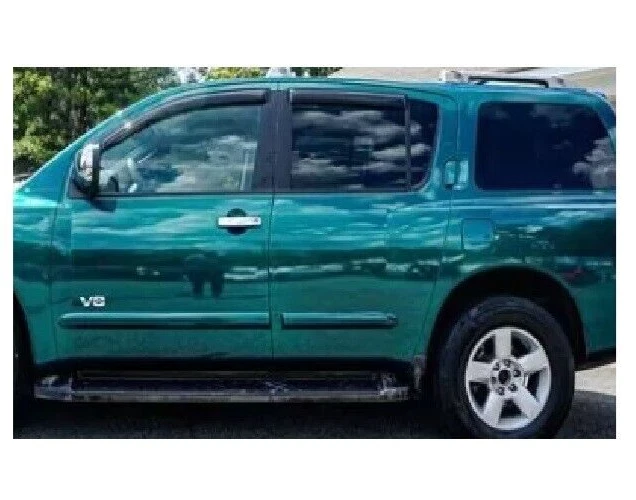 AVS 3M Tape-On Outside Mount Rain Guard Vent Visor for 2005-2015 Nissan Armada - Image 2 of 4