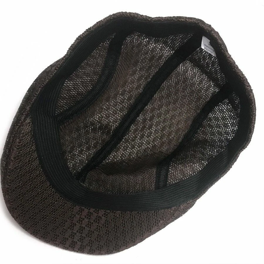 Boina de golf transpirable Duckbill conducir sol taxista Gorras caza Gatsby sombrero gorra Foto 3 de 4