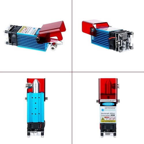 40W/80W Laser Module With Air Assist For CNC Laser Cutting Engraving Machine - Picture 5 of 26