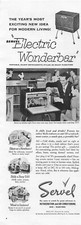 Servel Wonderbar Print Ad Vintage Advertisement Appliance Evansville IN 1953