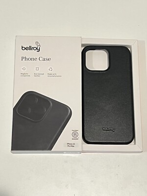 Bellroy Leather Case Cover for iPhone 15 Pro Max 6.7" - Black OPEN BOX | eBay Bellroy Leather Case Cover for iPhone 15 Pro Max 6.7" - Black OPEN BOX | eBay