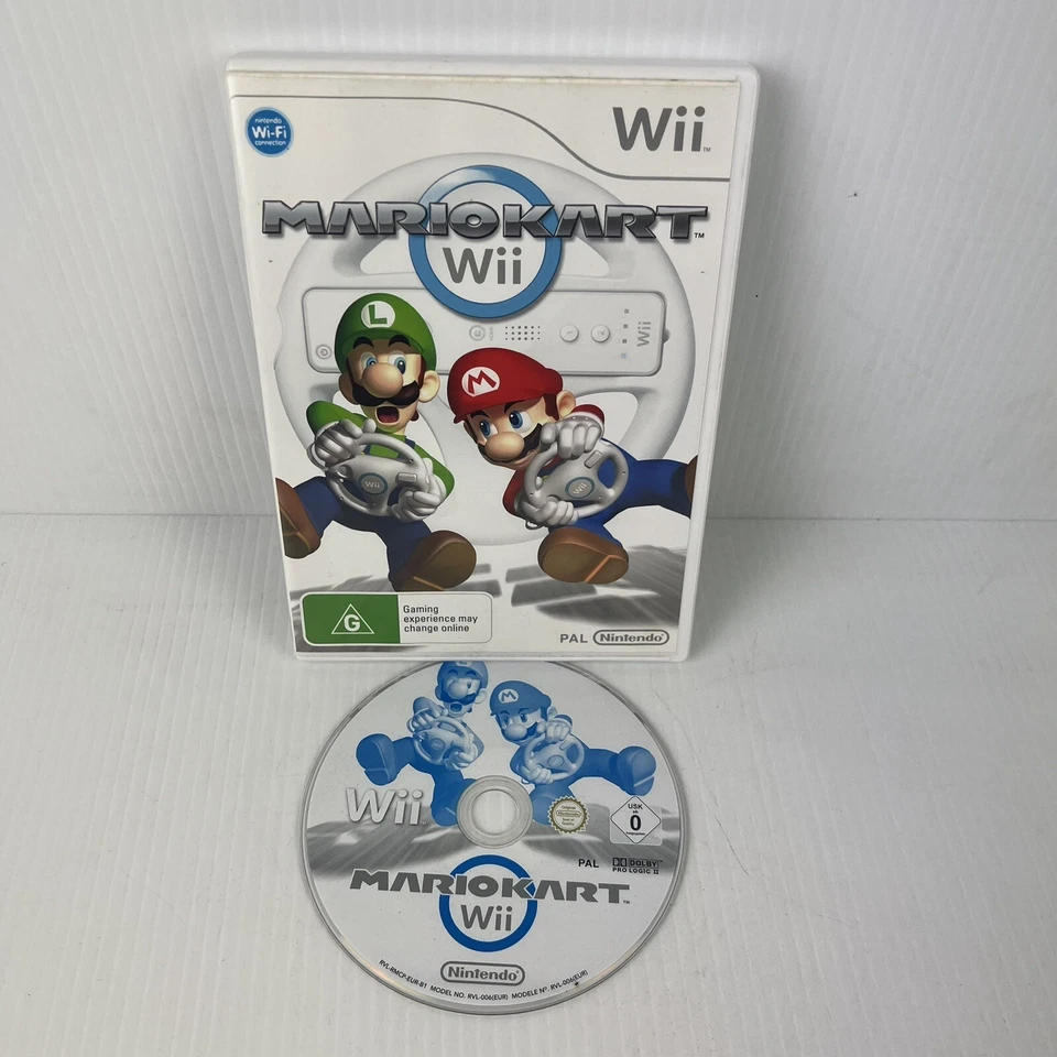 Mario Kart Wii (Nintendo Wii, 2008) - PAL - No Manual - Image 3 of 3