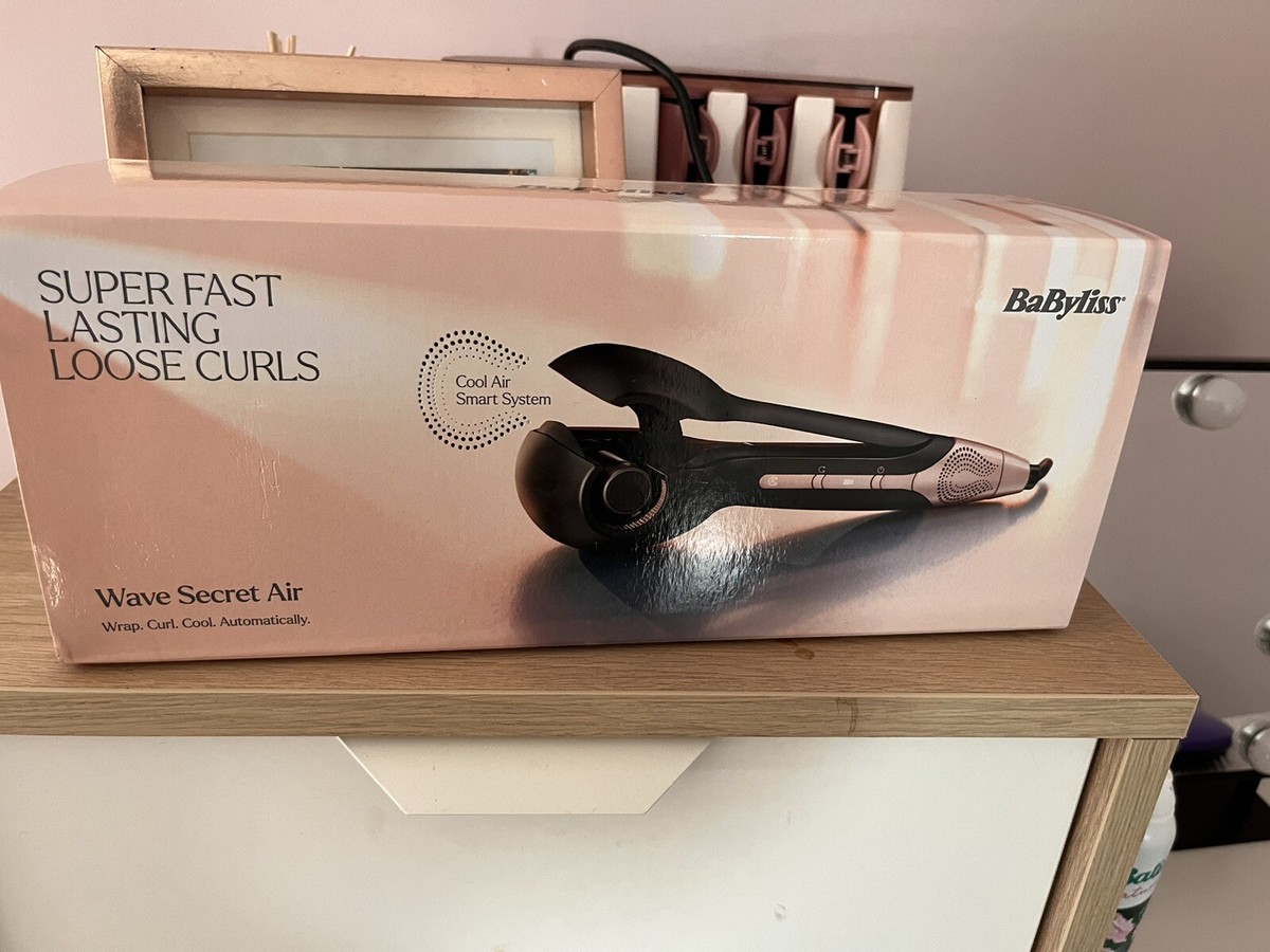 BaByliss Wave Secret Air Hair Styler Black Up to 230°C Black (C1900U)