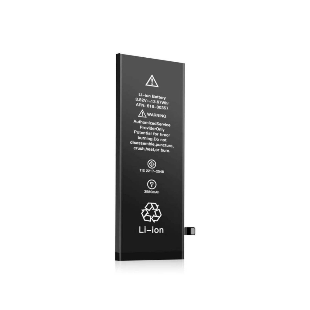For iPhone 6 7 8 X XS 11 12 13 Capacity Internal Li-ion Battery