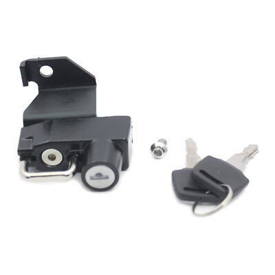 Jeu De Serrures Antivol Pour Casque Moto - Compatible Kawasaki Vulcan S Modèles 2012-2023 - Marque GIDIBII, Acier Noir
