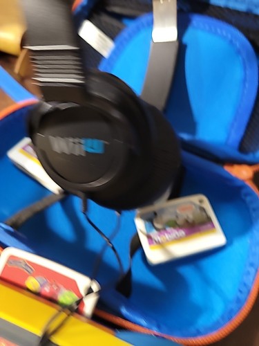 Vtech MobiGo Touch Learning System WITH FOUR GAMES AND WIIU HEADPHONES. USED - Picture 7 of 11