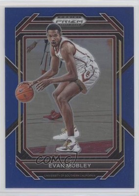 2023-24 Panini Prizm Draft Picks Blue Prizm 41/199 Evan Mobley #69 03ox