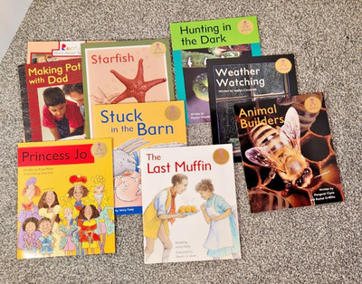 Lot of 9 ALPHAKIDS Books - Elementary Readers - Science Animals Sharing